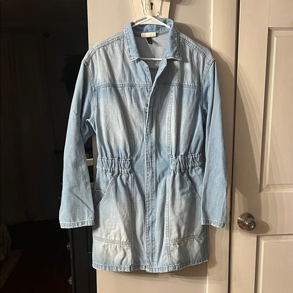 Universal Thread Light Blue Denim Utility dress